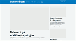 Desktop Screenshot of inderoyningen.no
